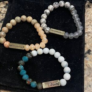 Beaded Bracelet Set - Multicolor